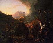 Thomas Cole Landscape with Dead Tree Spain oil painting artist